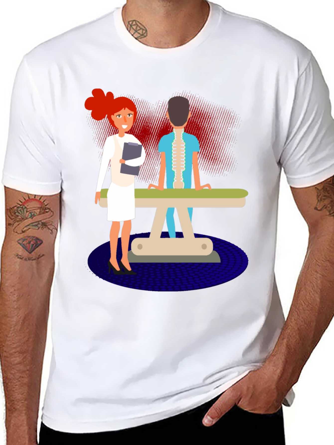 Chiropractor Appointment T-Shirt: Spine Doctor Tee