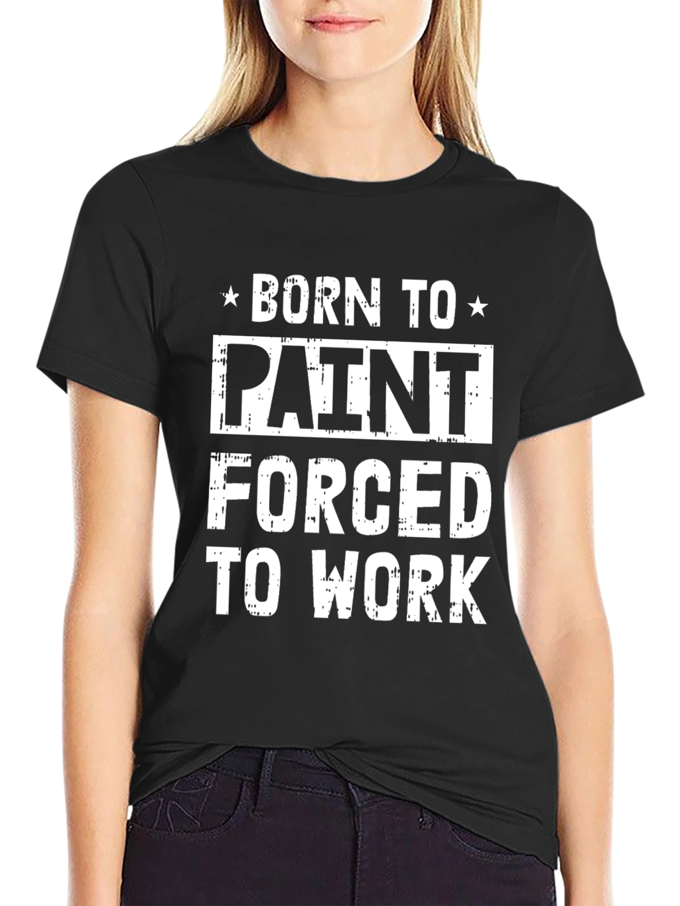 Born to Paint T-Shirt - Funny Painter Gift