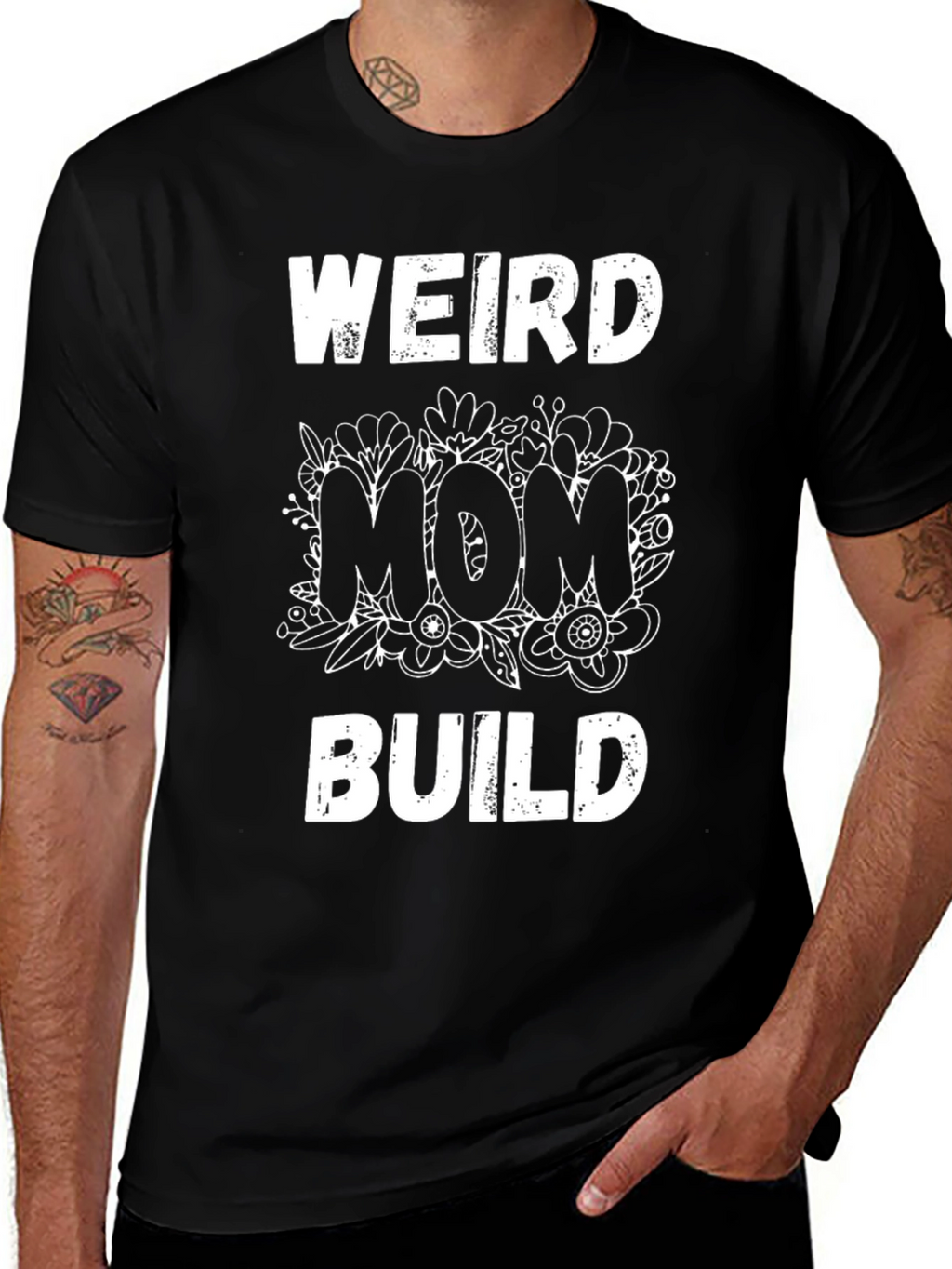 Weird Mom Build Graphic Tee