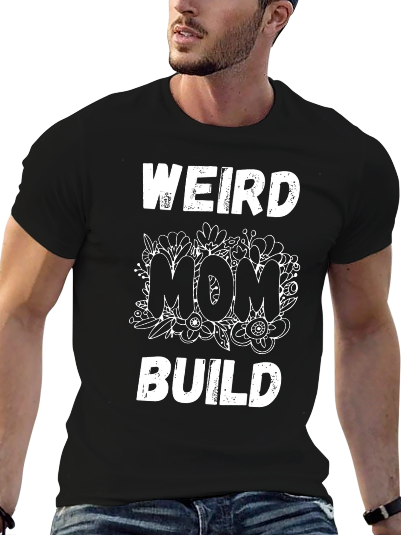 Weird Mom Build Graphic Tee