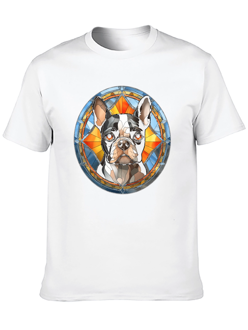 Dog Breed Stained Glass T-Shirt