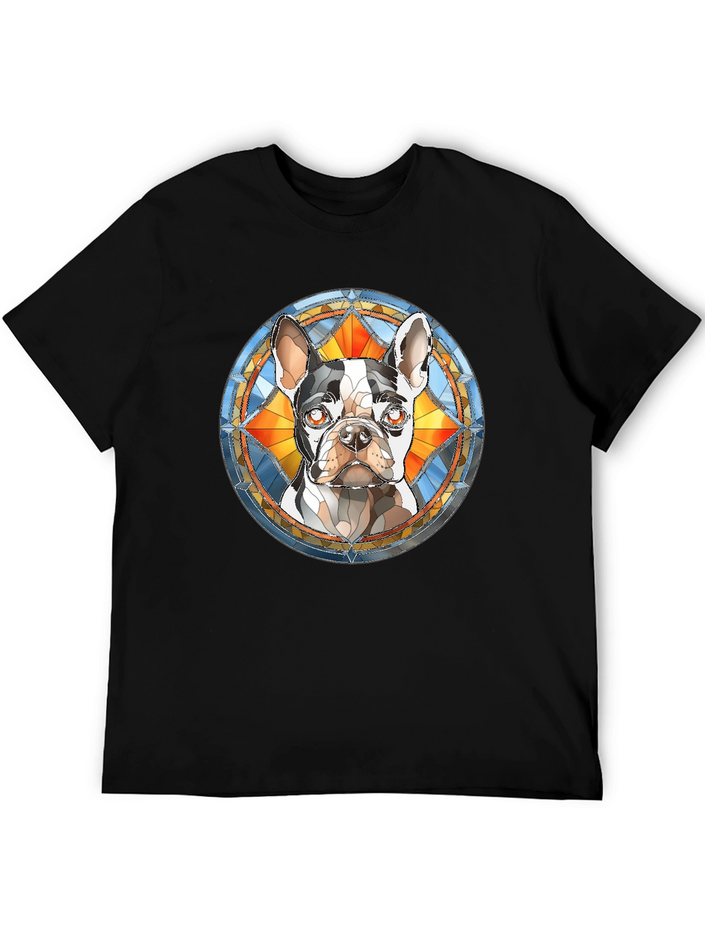 Dog Breed Stained Glass T-Shirt