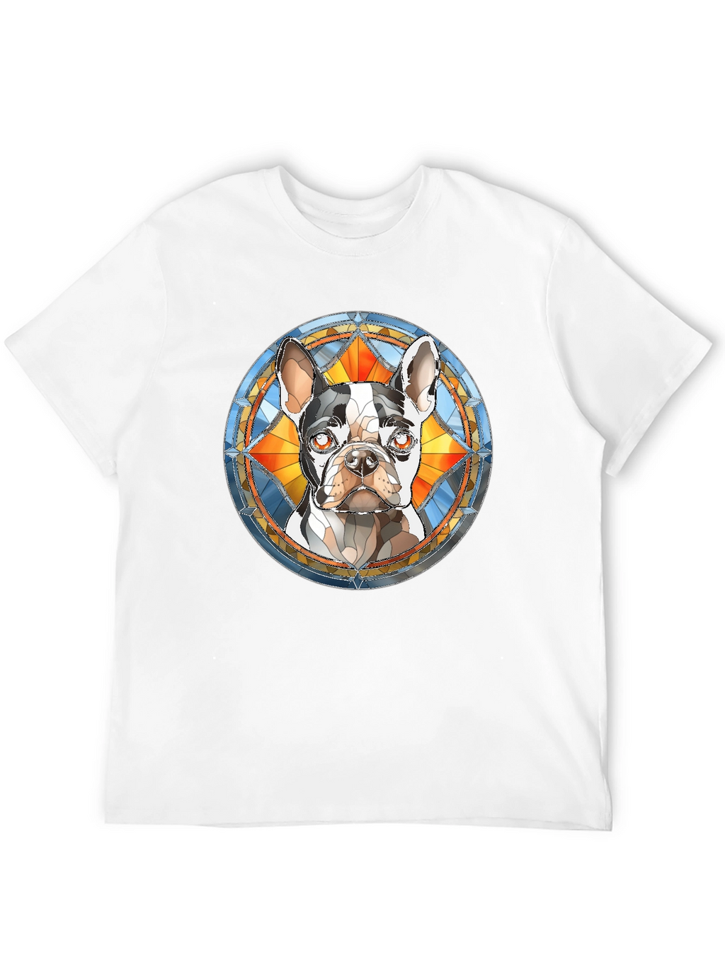 Dog Breed Stained Glass T-Shirt