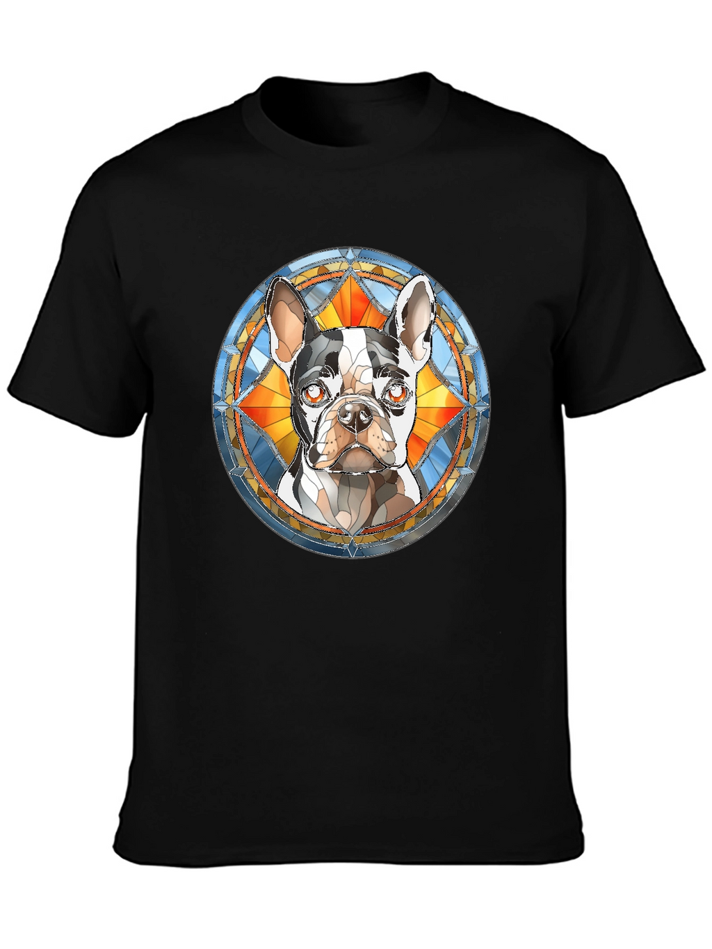 Dog Breed Stained Glass T-Shirt