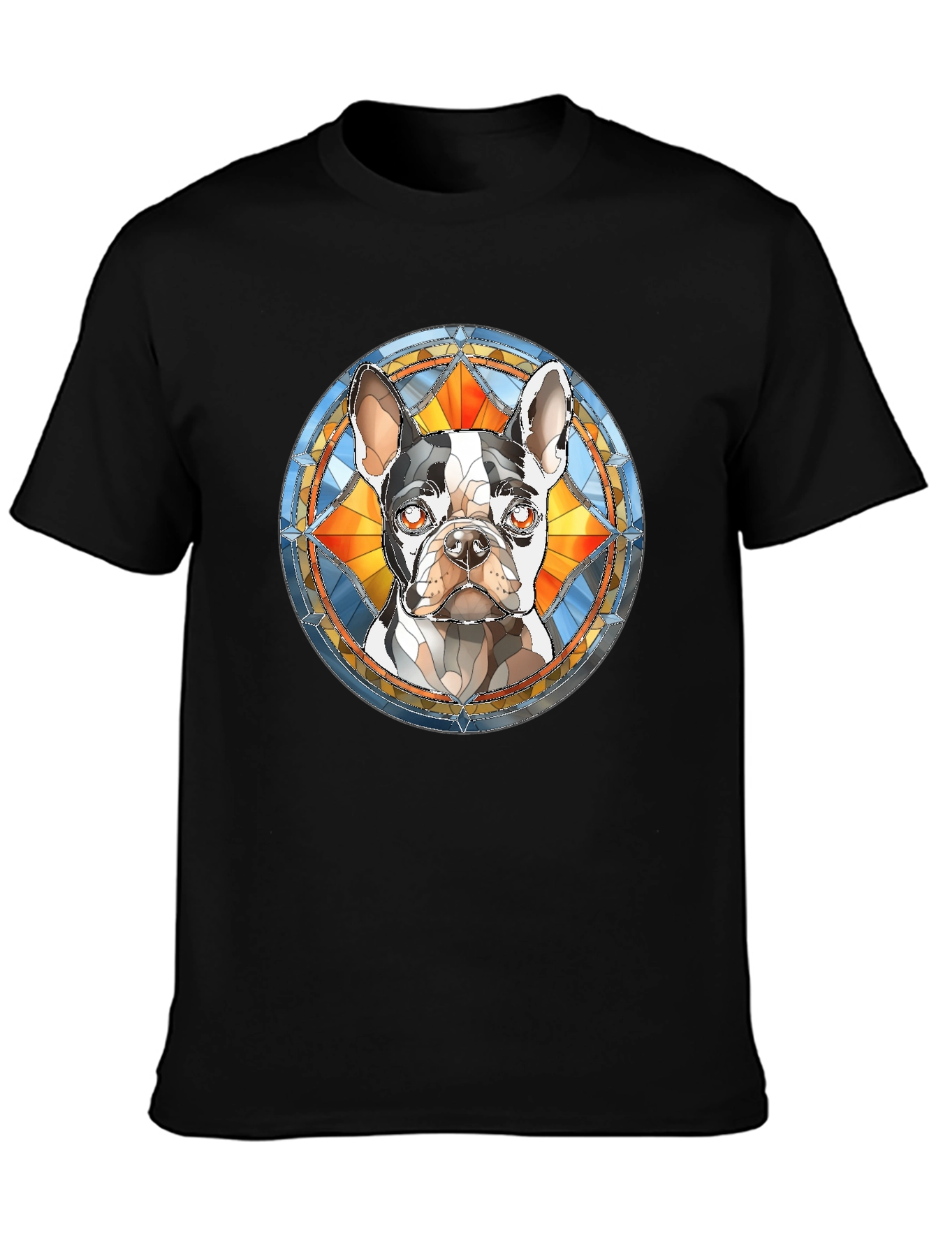 Dog Breed Stained Glass T-Shirt