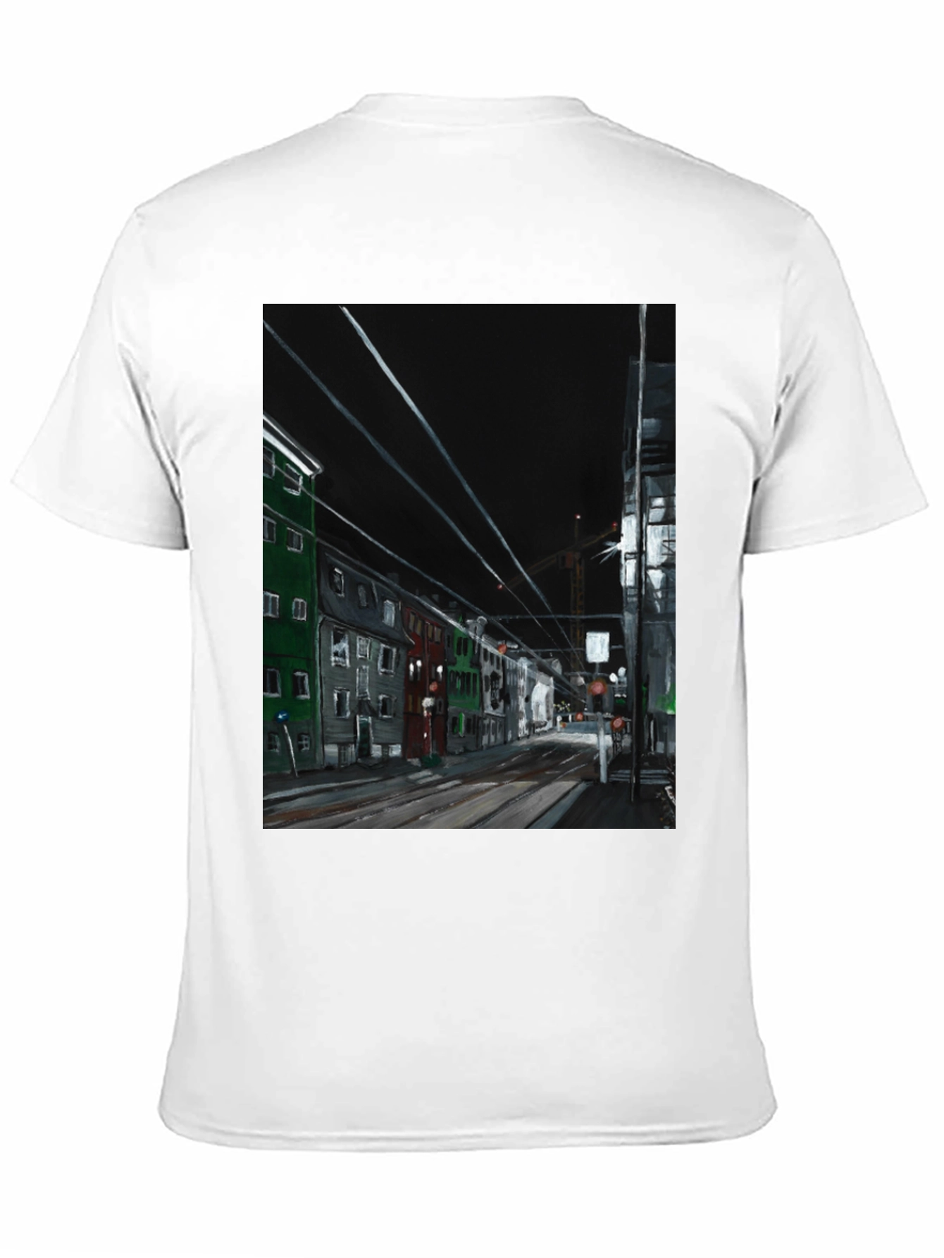 Cityscape Graphic T-Shirt - Street View Tee