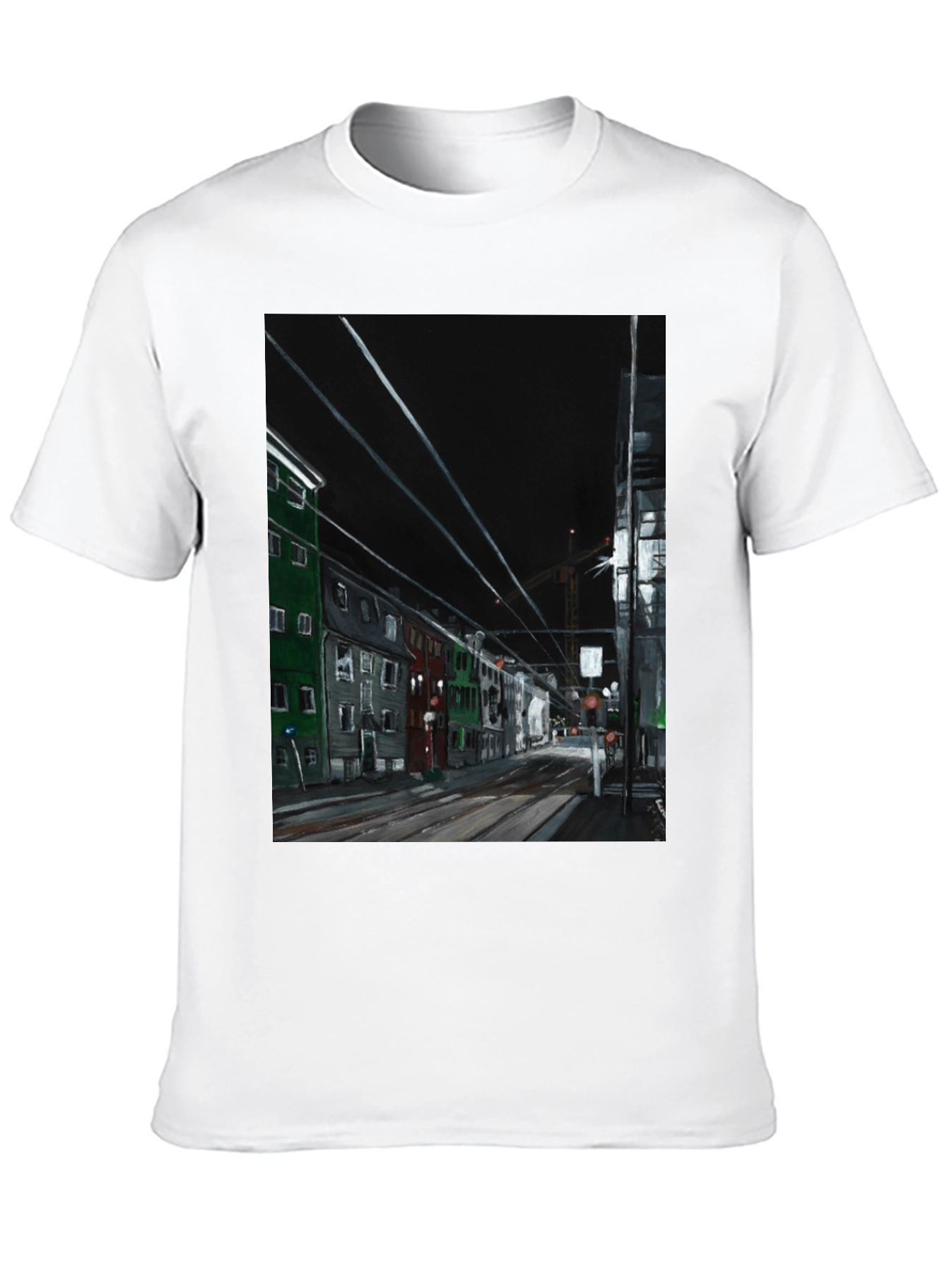 Cityscape Graphic T-Shirt - Street View Tee
