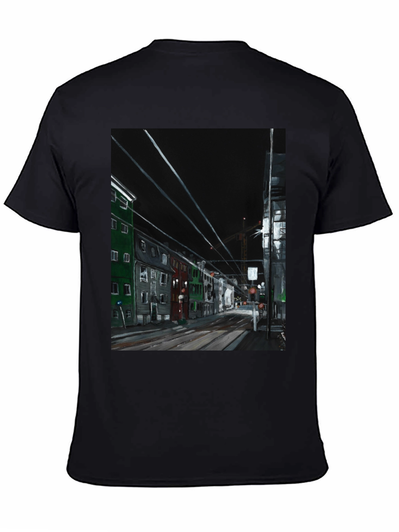 Cityscape Graphic T-Shirt - Street View Tee