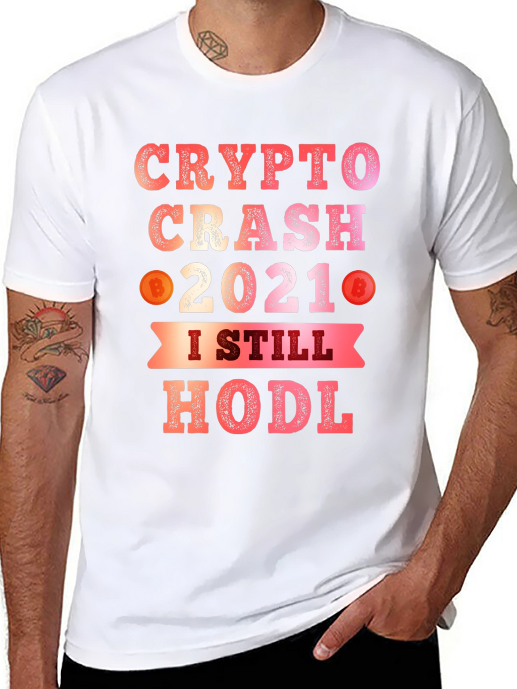 Crypto Crash 2021 HODL T-Shirt