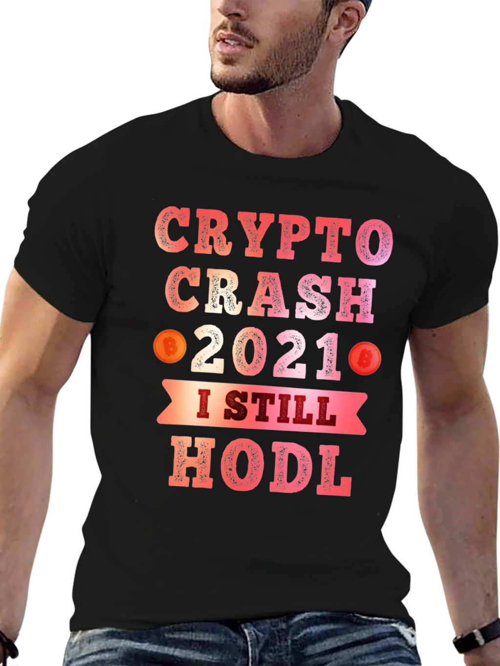 Crypto Crash 2021 HODL T-Shirt
