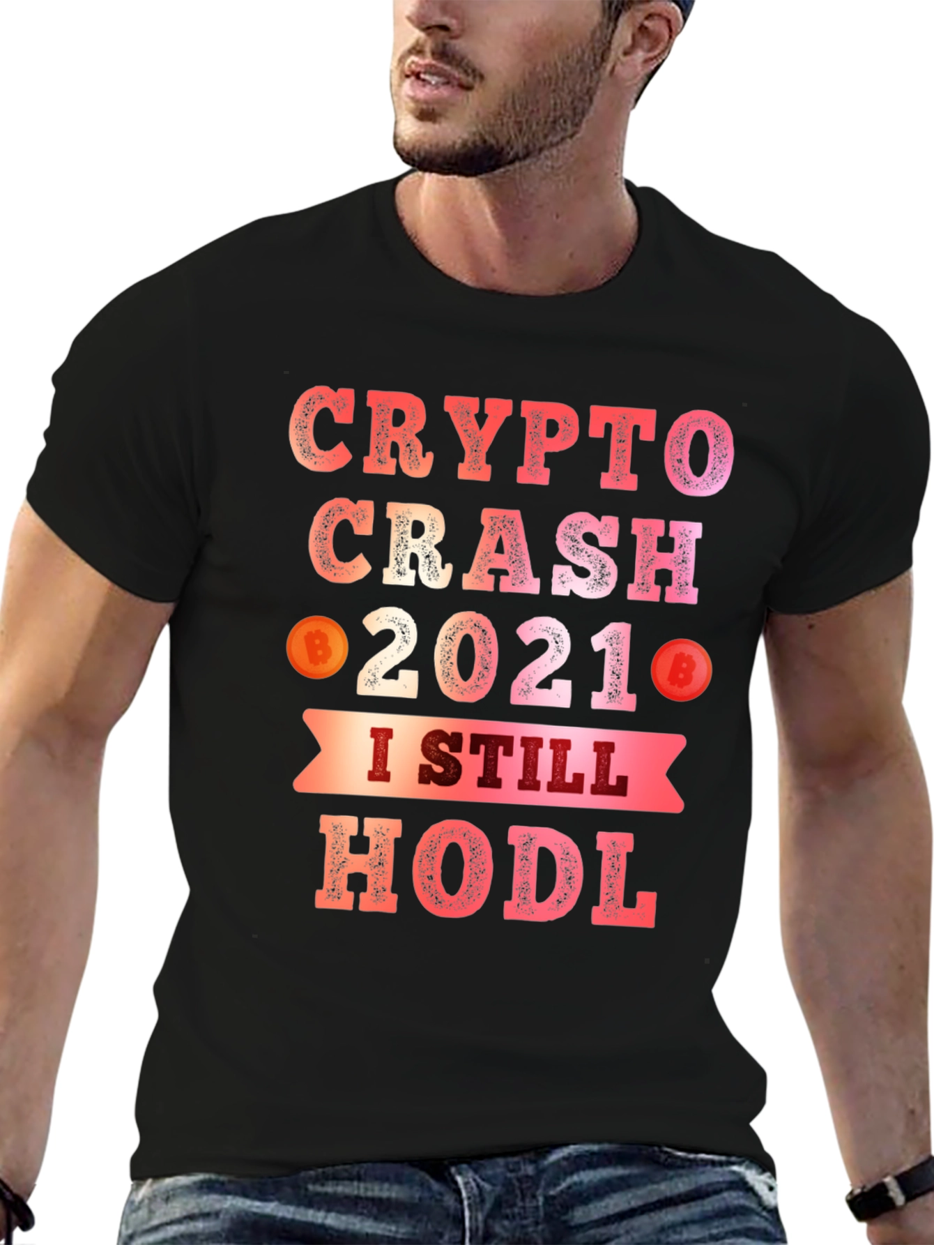 Crypto Crash 2021 HODL T-Shirt