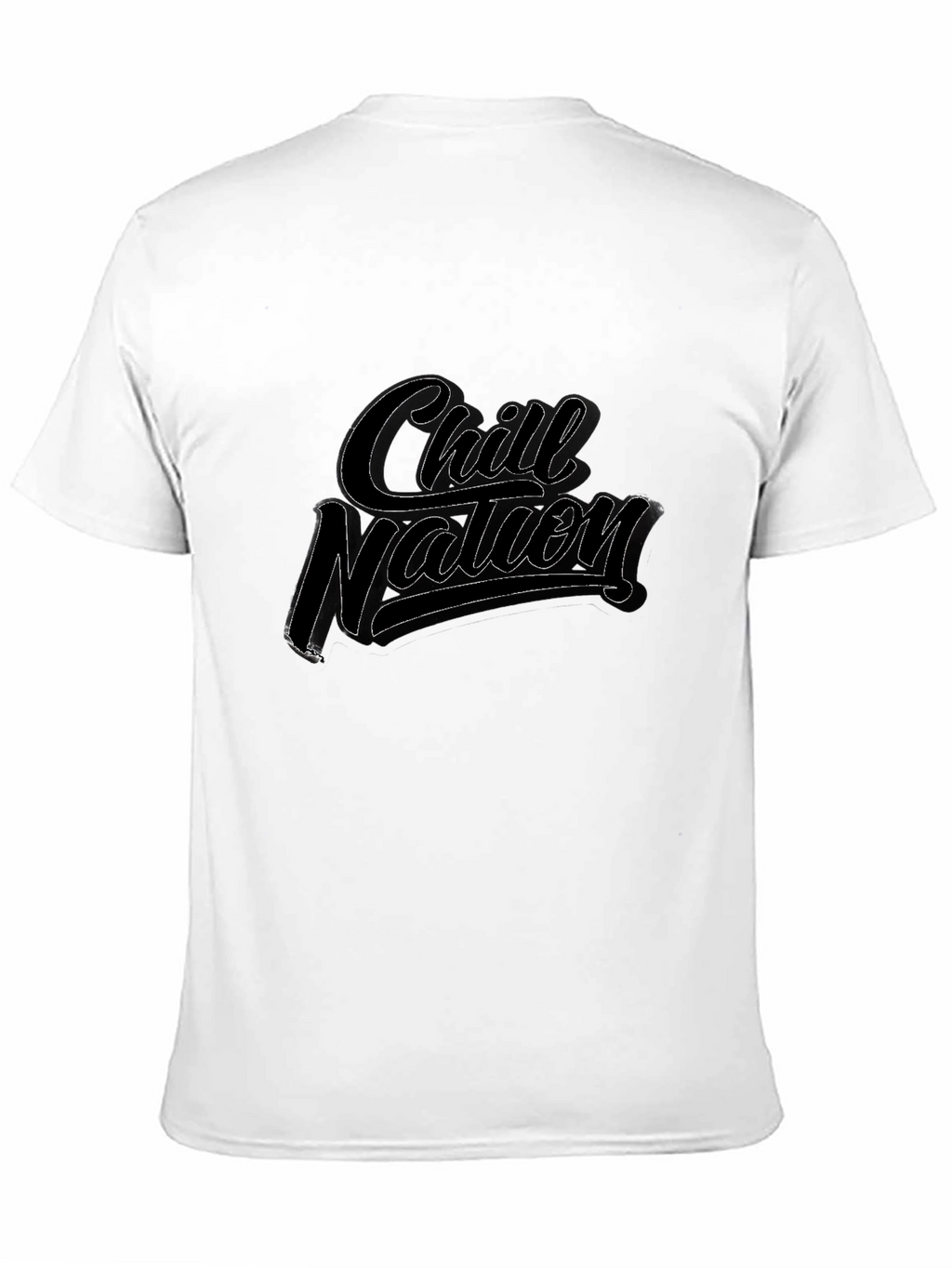 Chill Nation Black Graphic T-Shirt