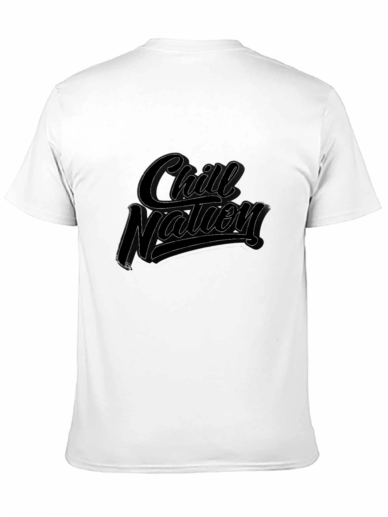 Chill Nation Black Graphic T-Shirt
