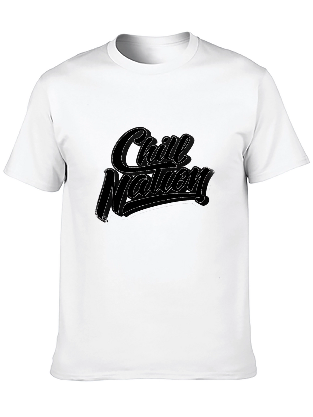 Chill Nation Black Graphic T-Shirt