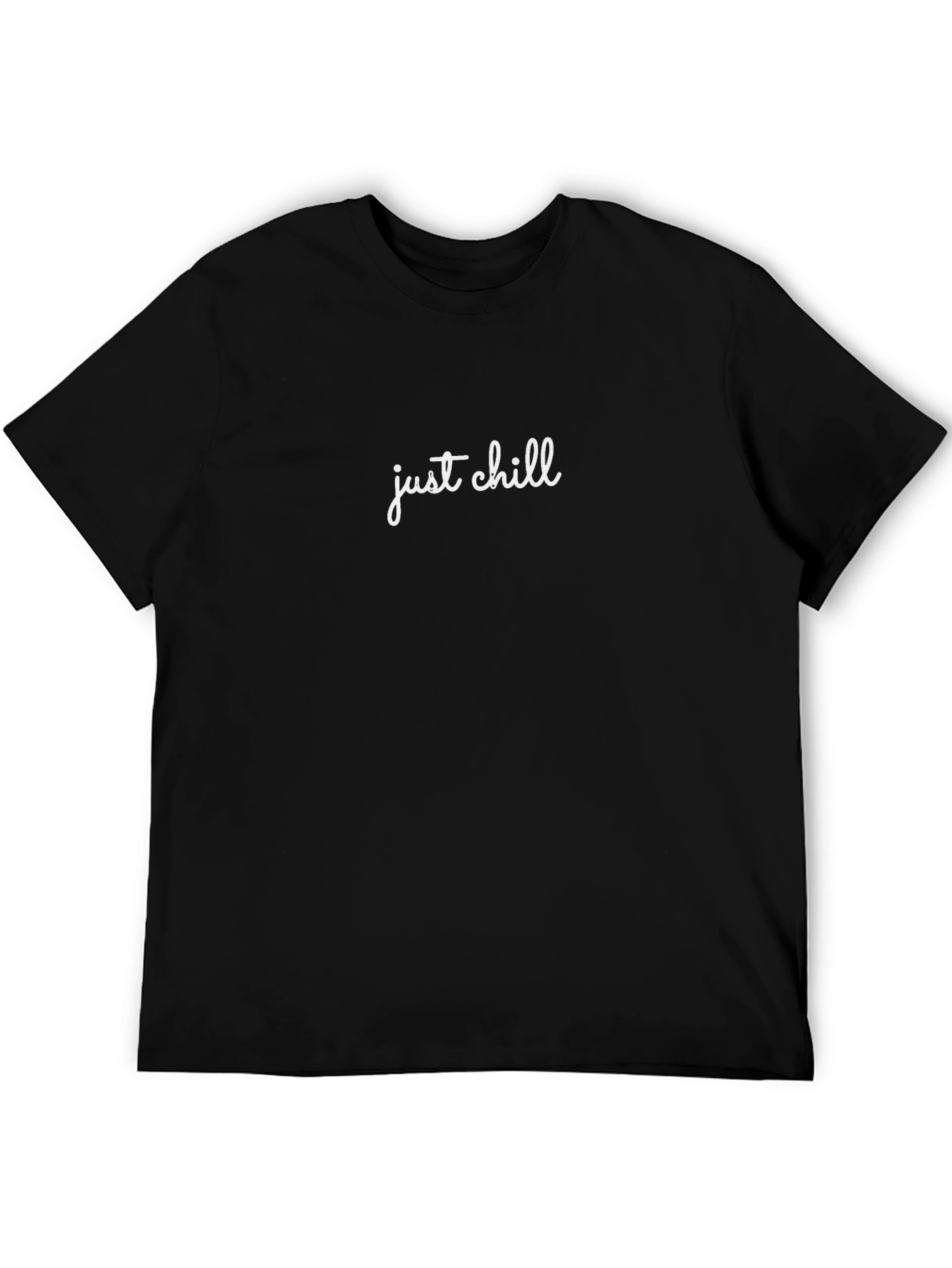 Just Chill Graphic Tee - Relaxed Comfort