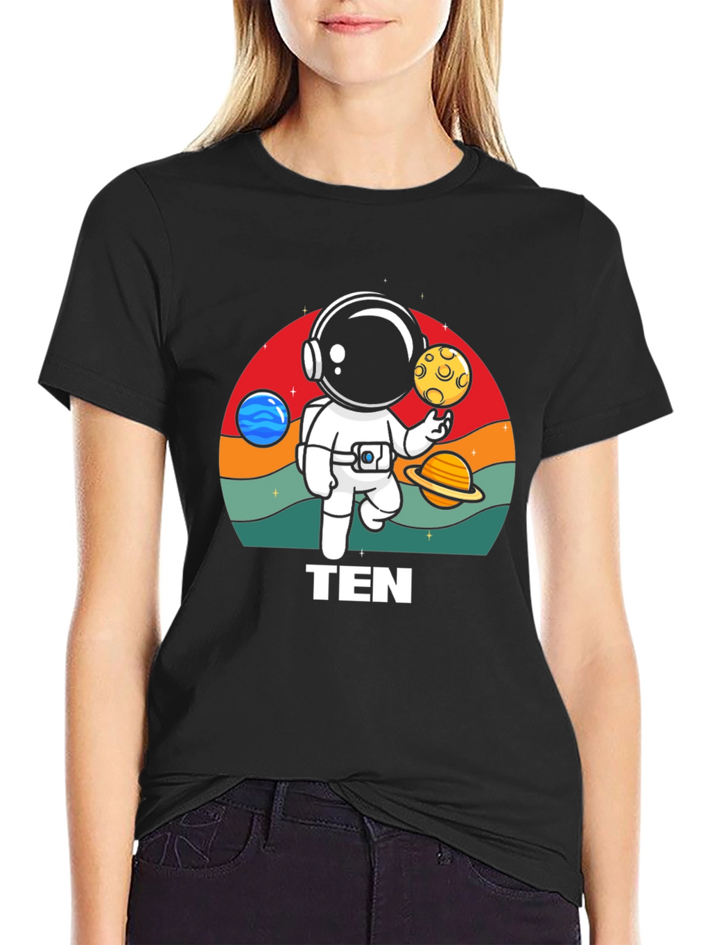 Astronaut Planet Ten T-Shirt