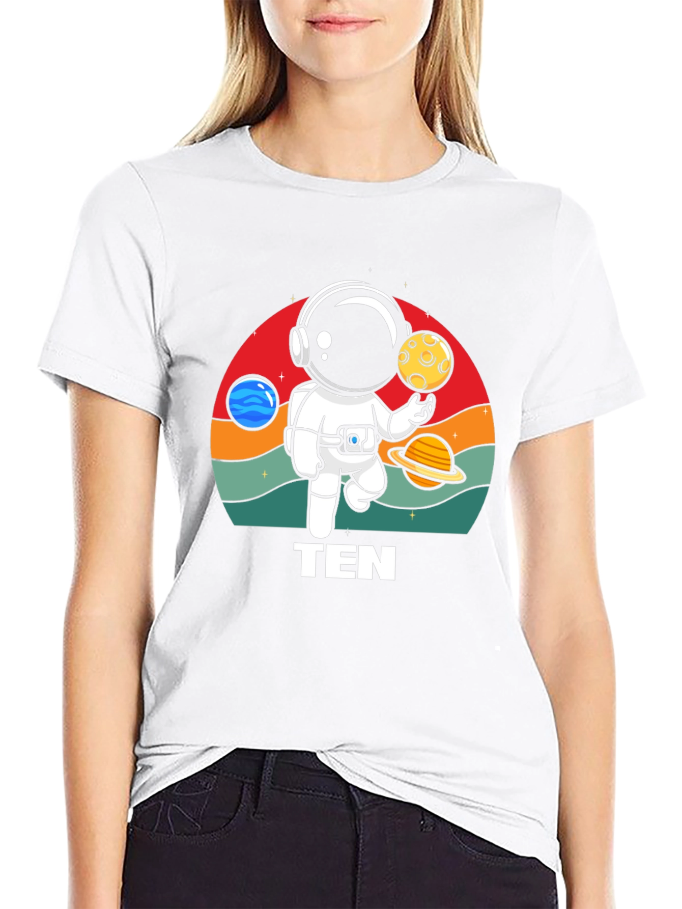 Astronaut Planet Ten T-Shirt