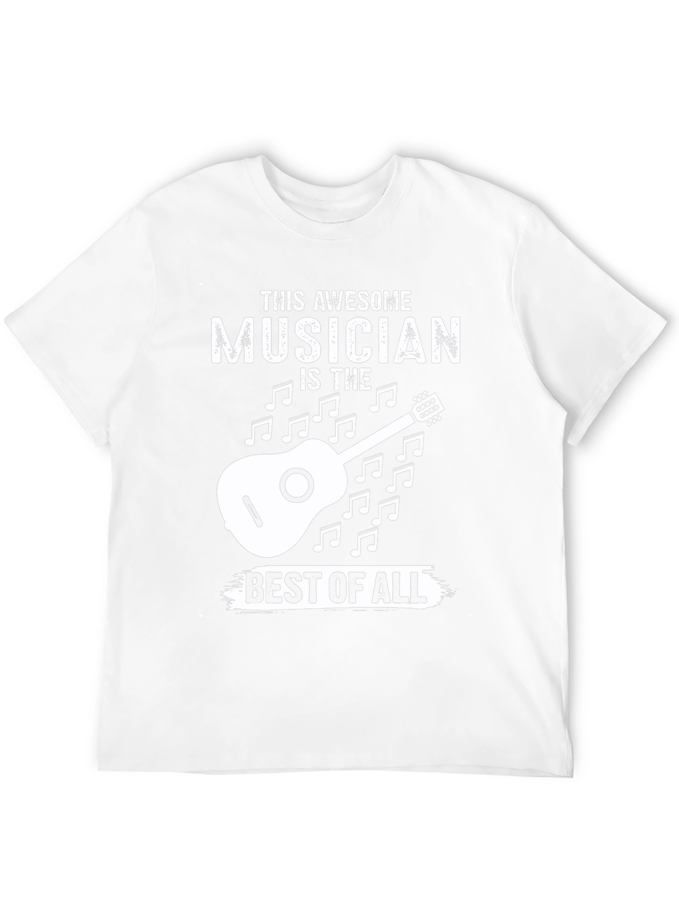 Awesome Musician Guitar Graphic T-Shirt