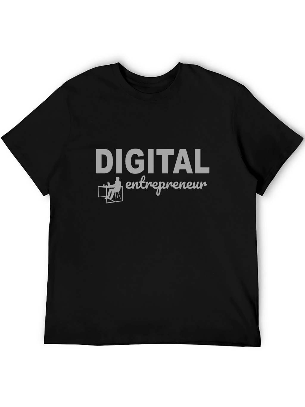 Digital Entrepreneur T-Shirt - Black Graphic Tee