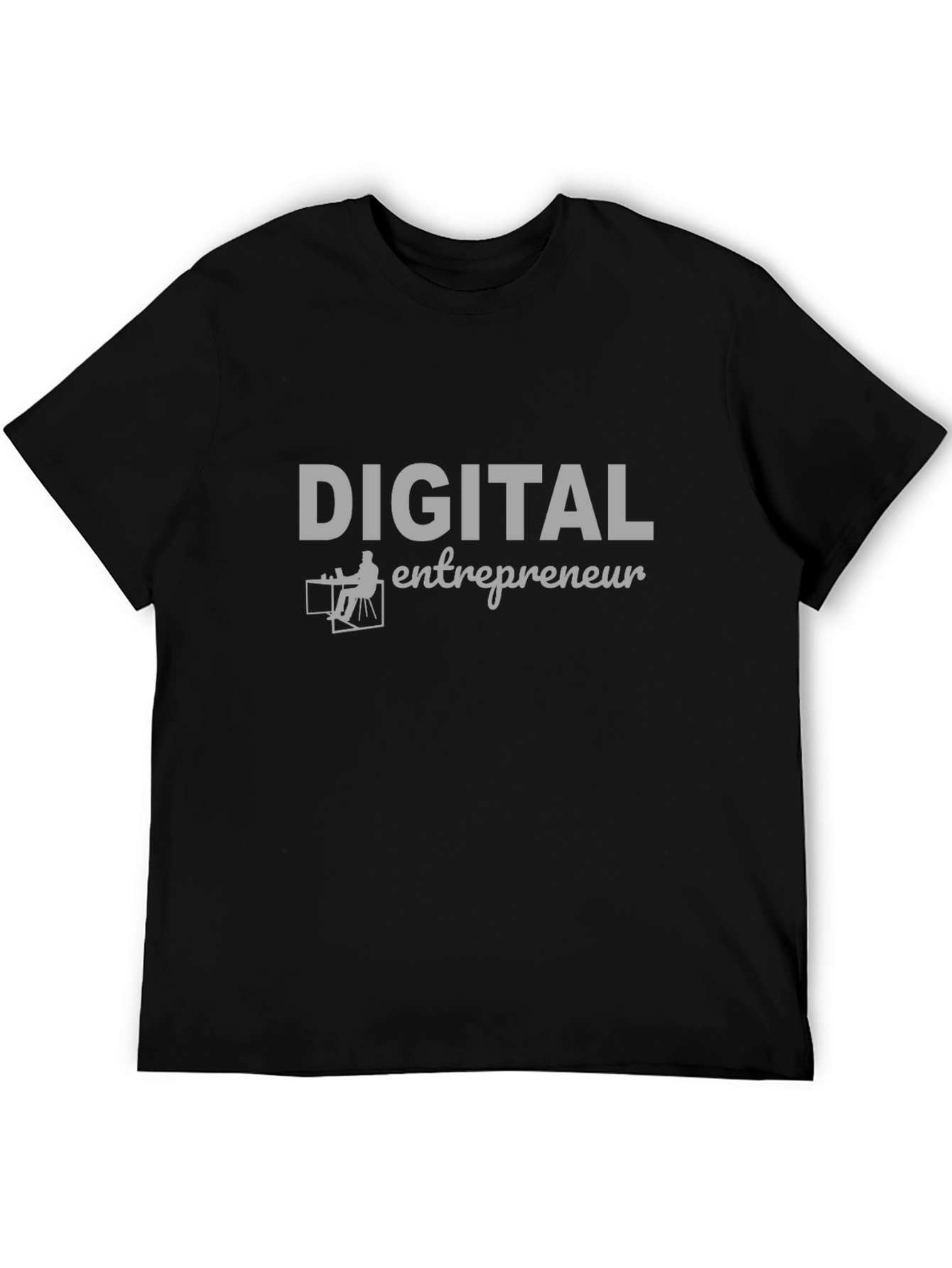Digital Entrepreneur T-Shirt - Black Graphic Tee