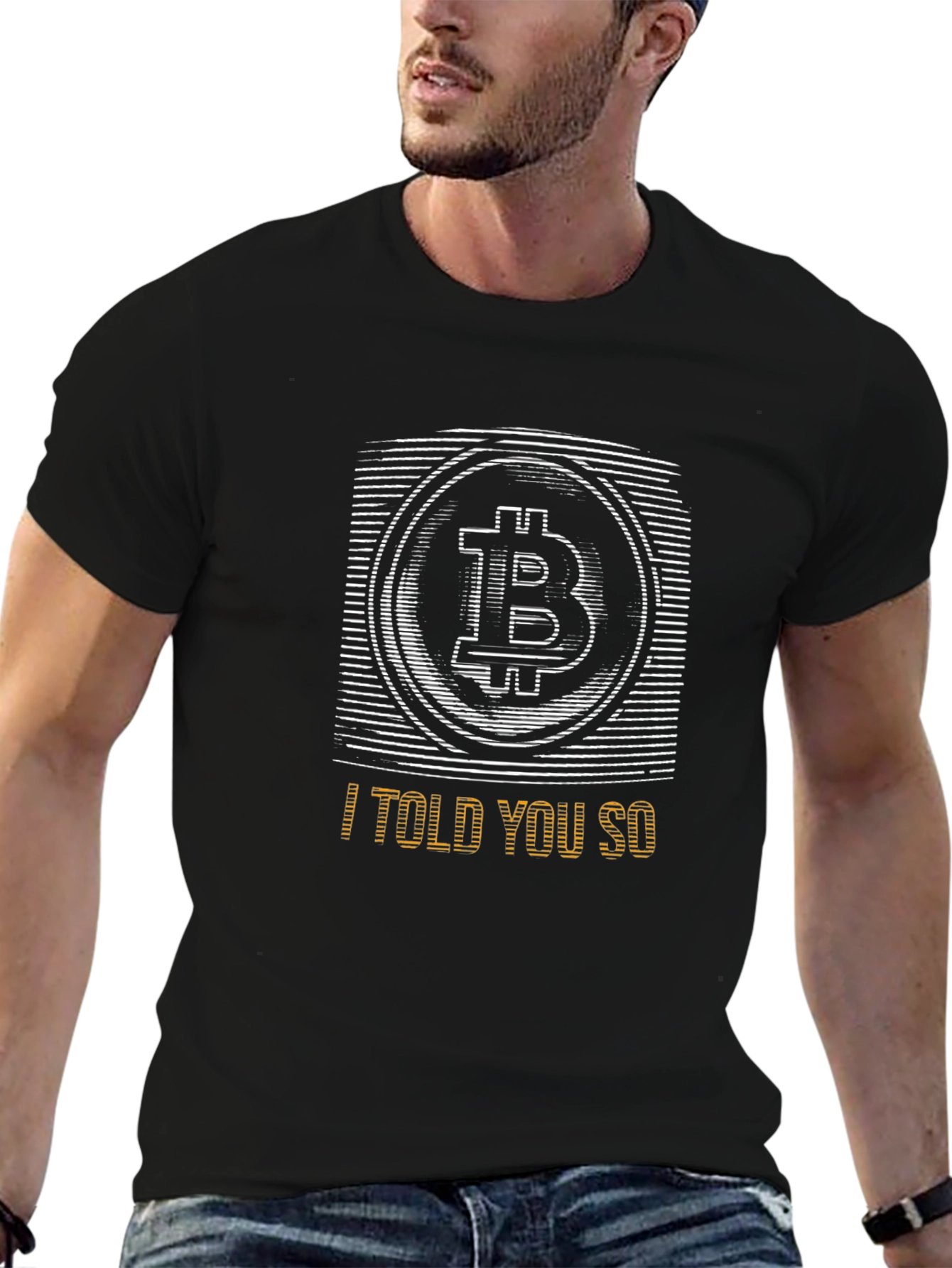 Bitcoin I Told You So Graphic Tee - Crypto T-Shirt