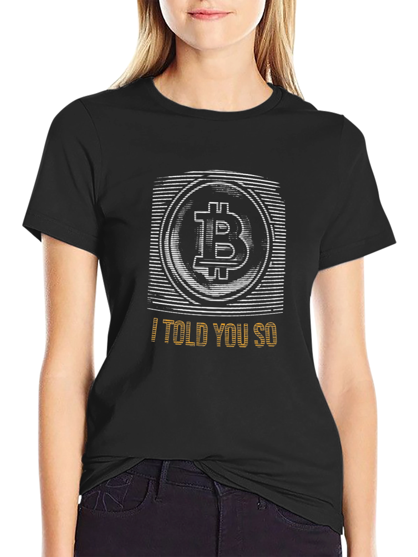 Bitcoin I Told You So Graphic Tee - Crypto T-Shirt