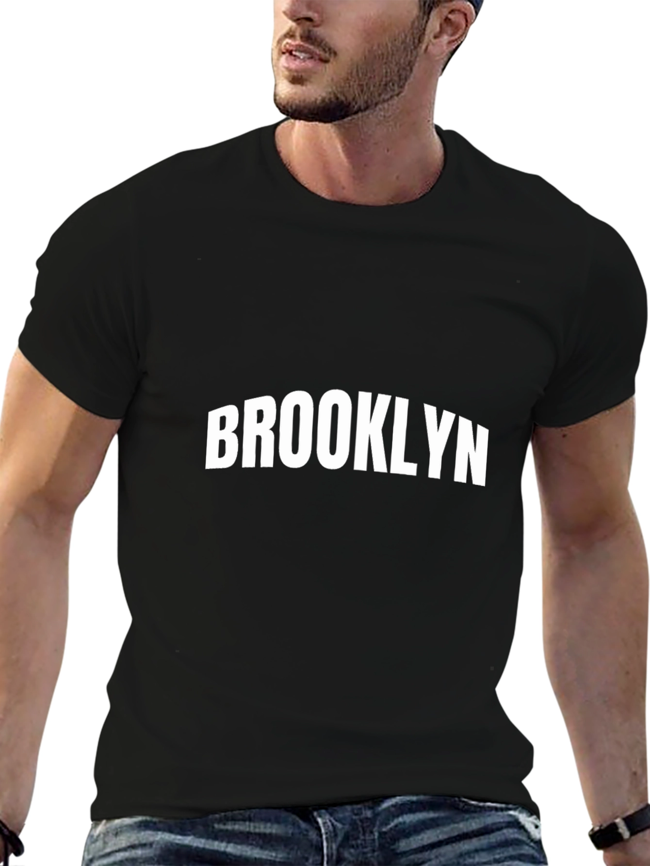 Brooklyn T-Shirt - Classic Black Graphic Tee
