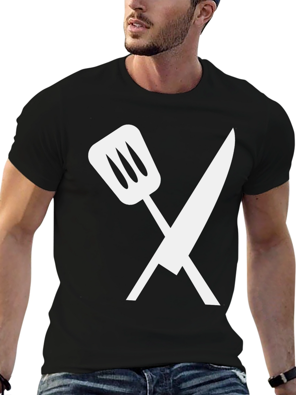 Chefs Cross T-Shirt - Culinary Graphic Tee