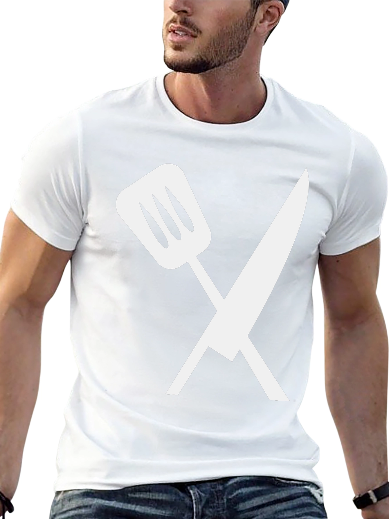 Chefs Cross T-Shirt - Culinary Graphic Tee