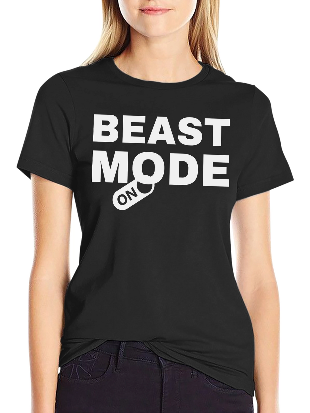 Beast Mode ON Black T-Shirt