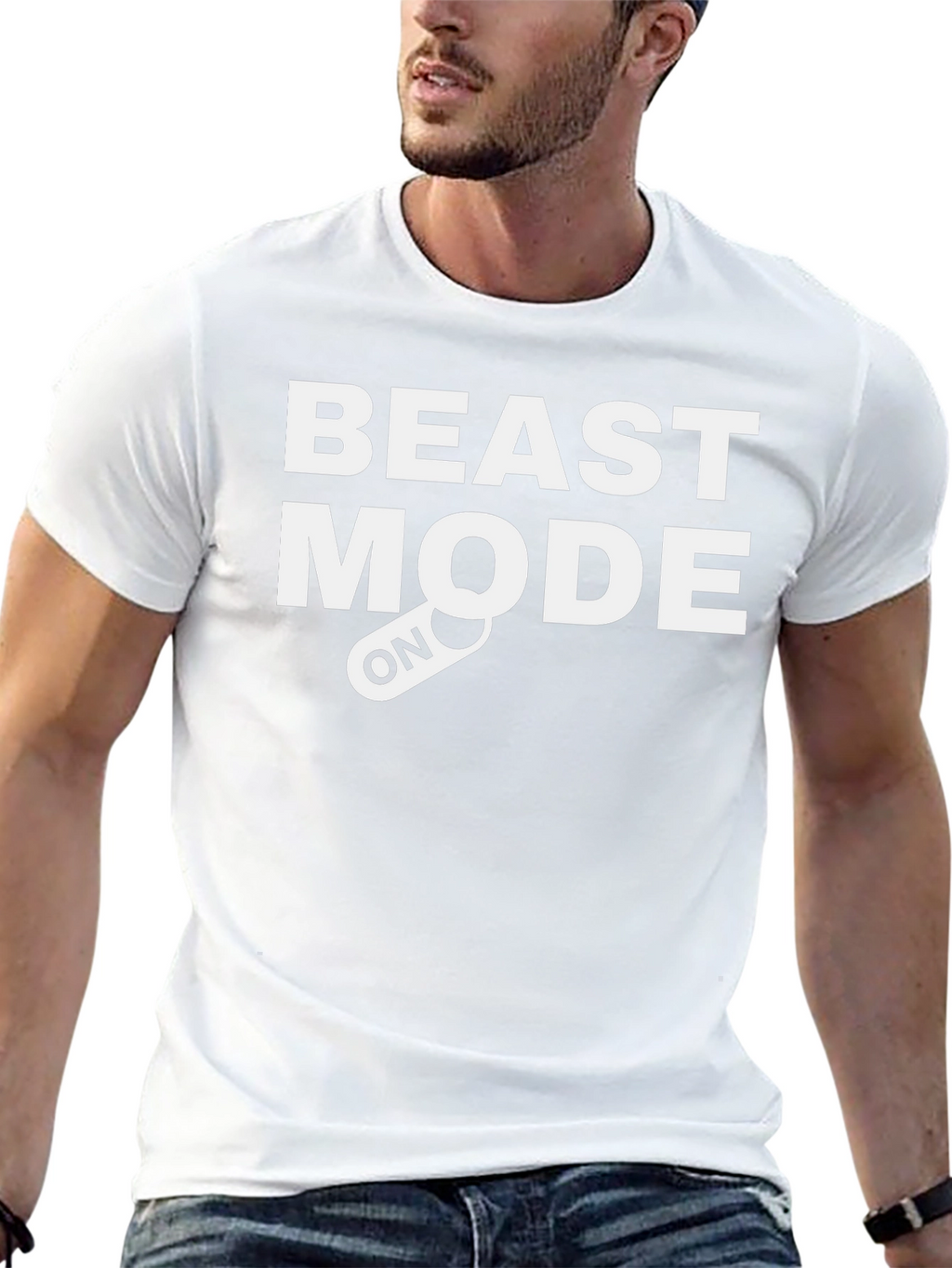 Beast Mode ON Black T-Shirt