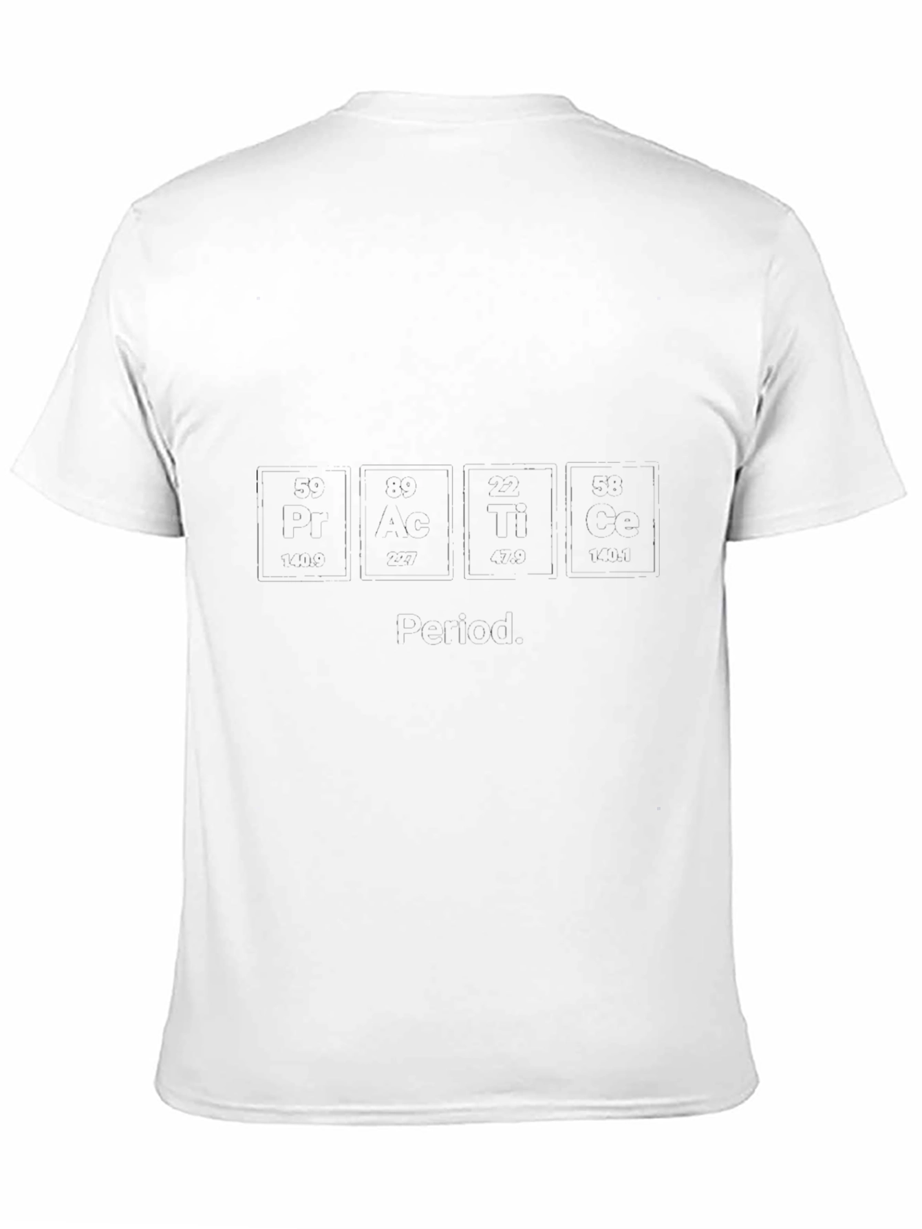 Black Periodic Table T-Shirt
