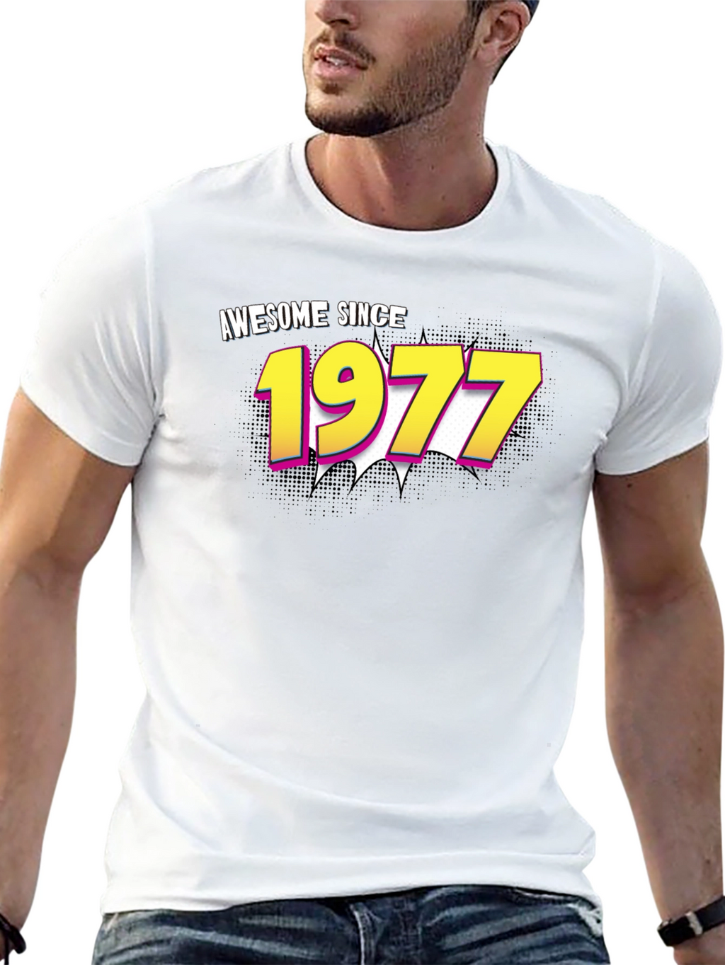Awesome Since 1977 Graphic T-Shirt