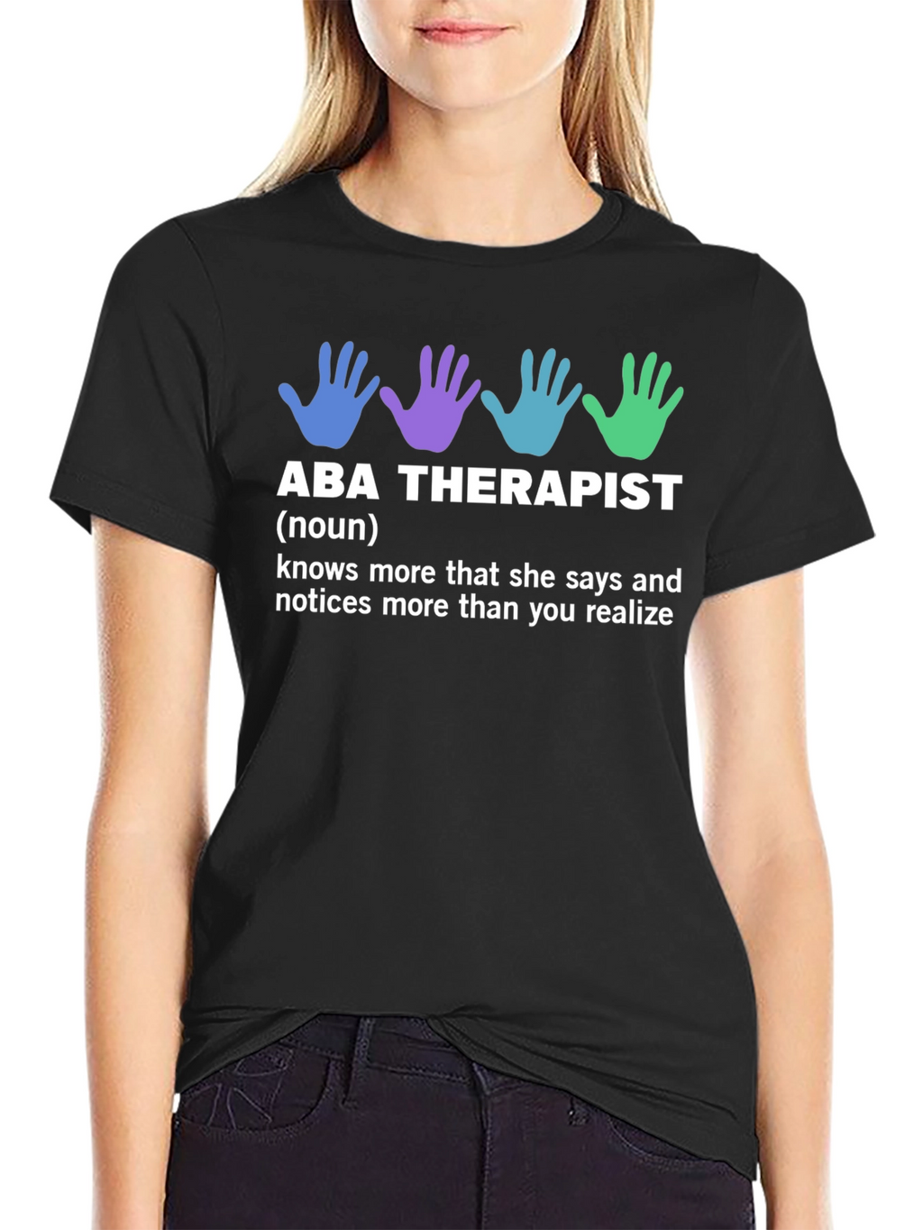 ABA Therapist Graphic T-Shirt