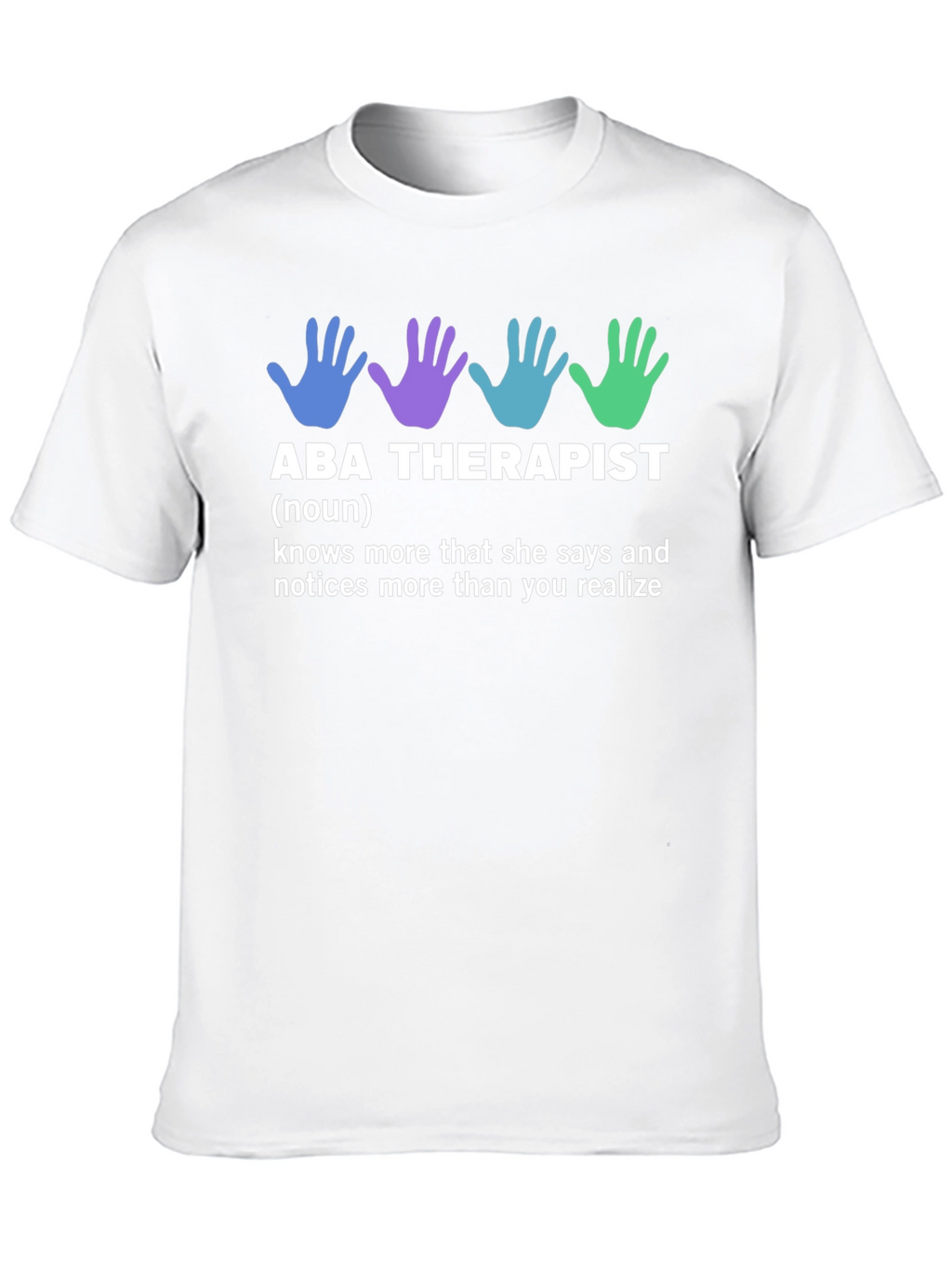ABA Therapist Graphic T-Shirt