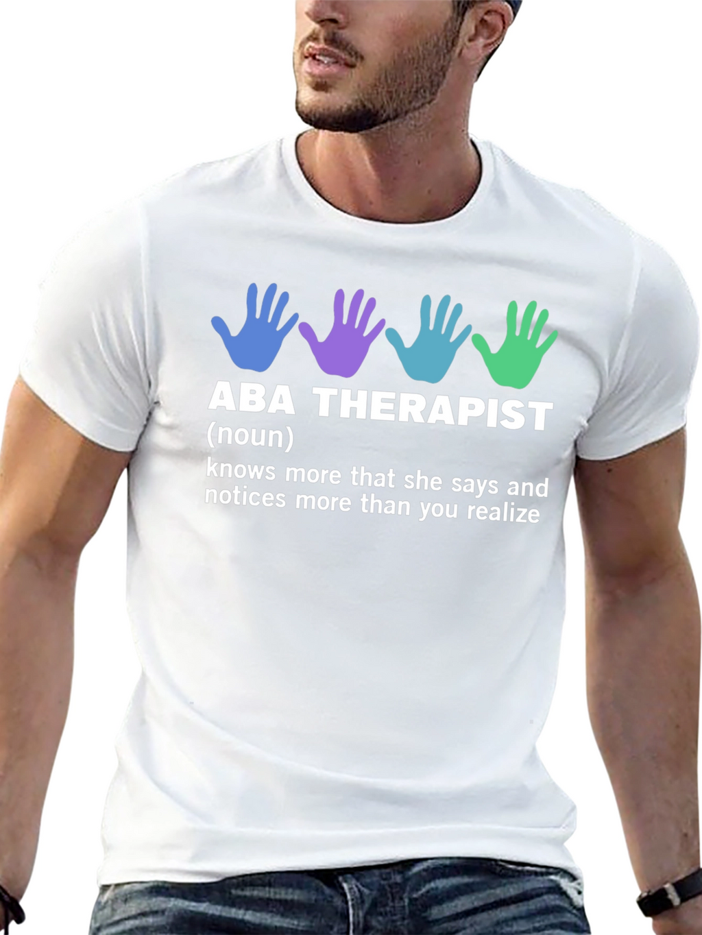 ABA Therapist Graphic T-Shirt