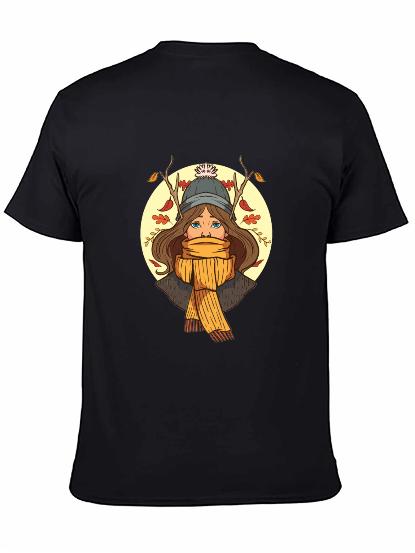 Autumn Girl Graphic Tee - Stylish Unisex T-Shirt