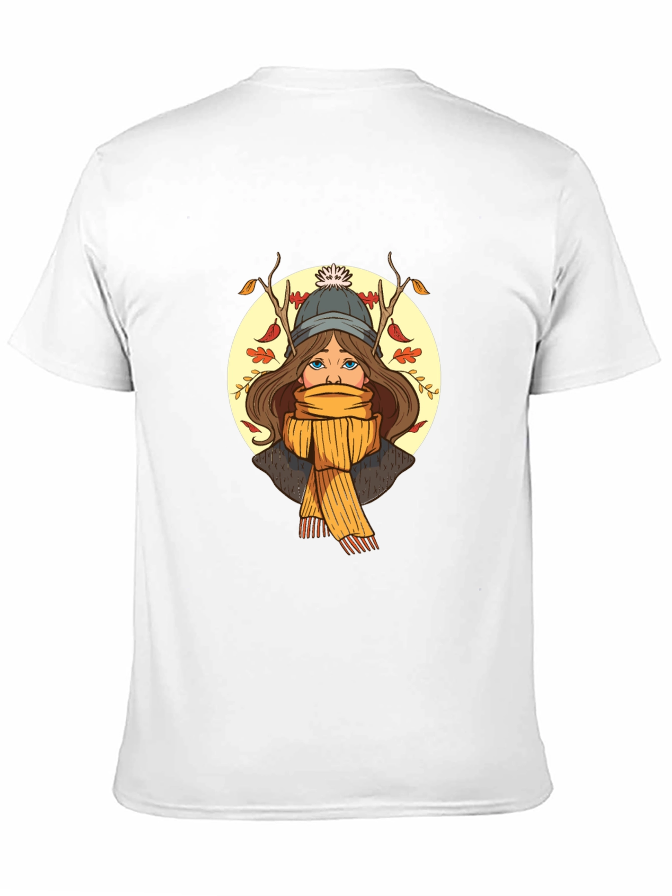 Autumn Girl Graphic Tee - Stylish Unisex T-Shirt