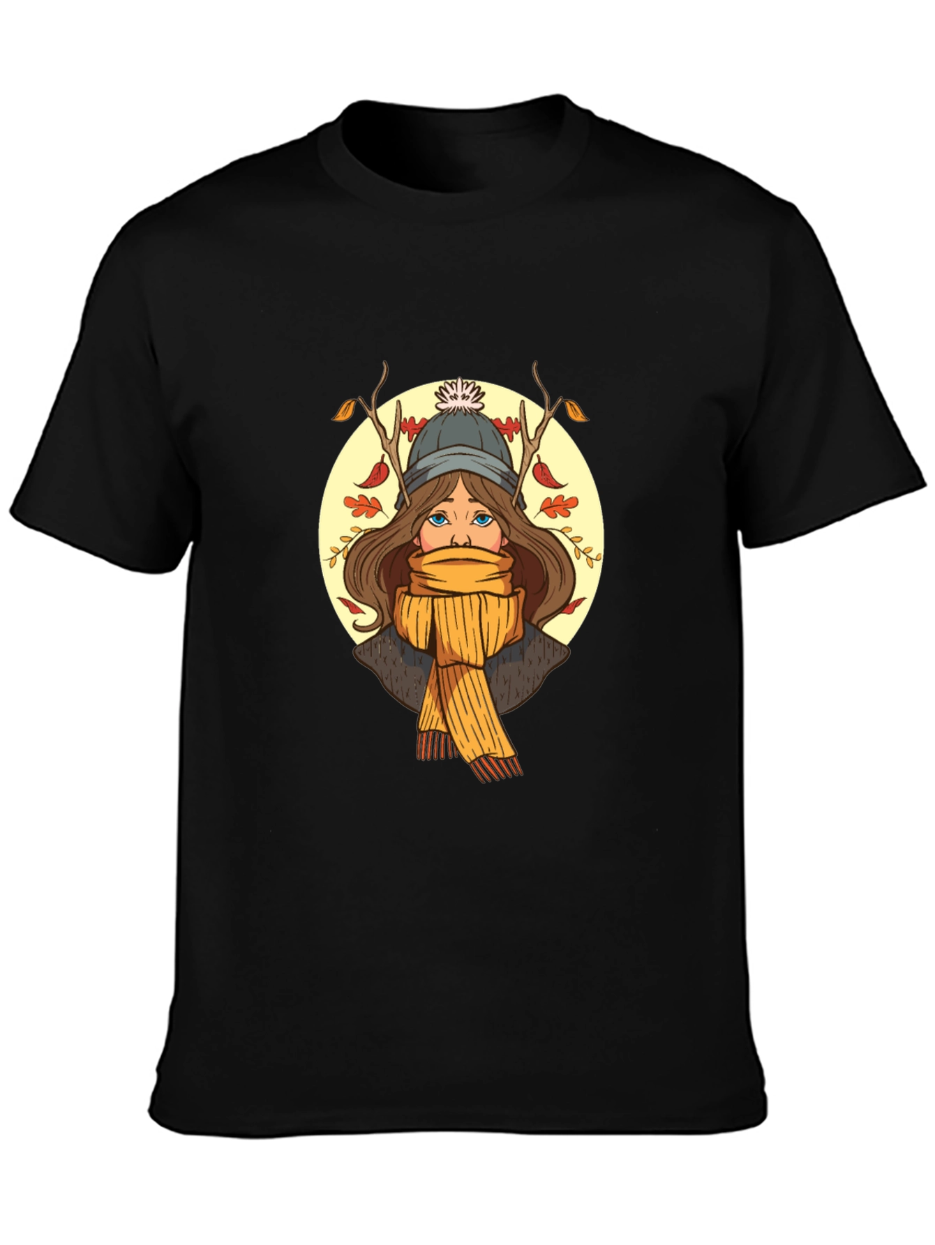 Autumn Girl Graphic Tee - Stylish Unisex T-Shirt