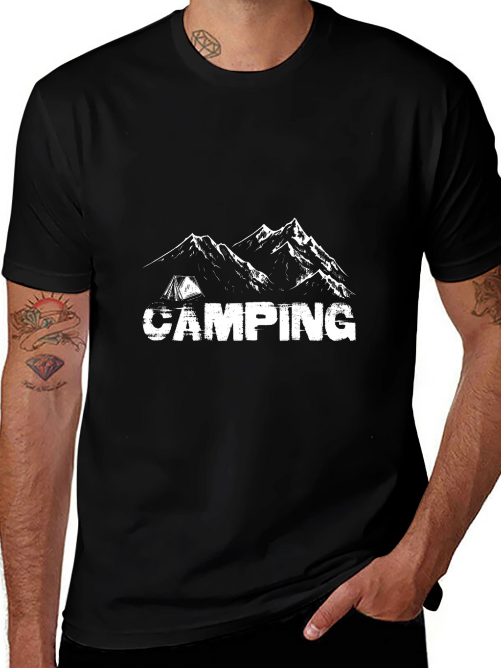 Camping Graphic T-Shirt - Adventure Ready!