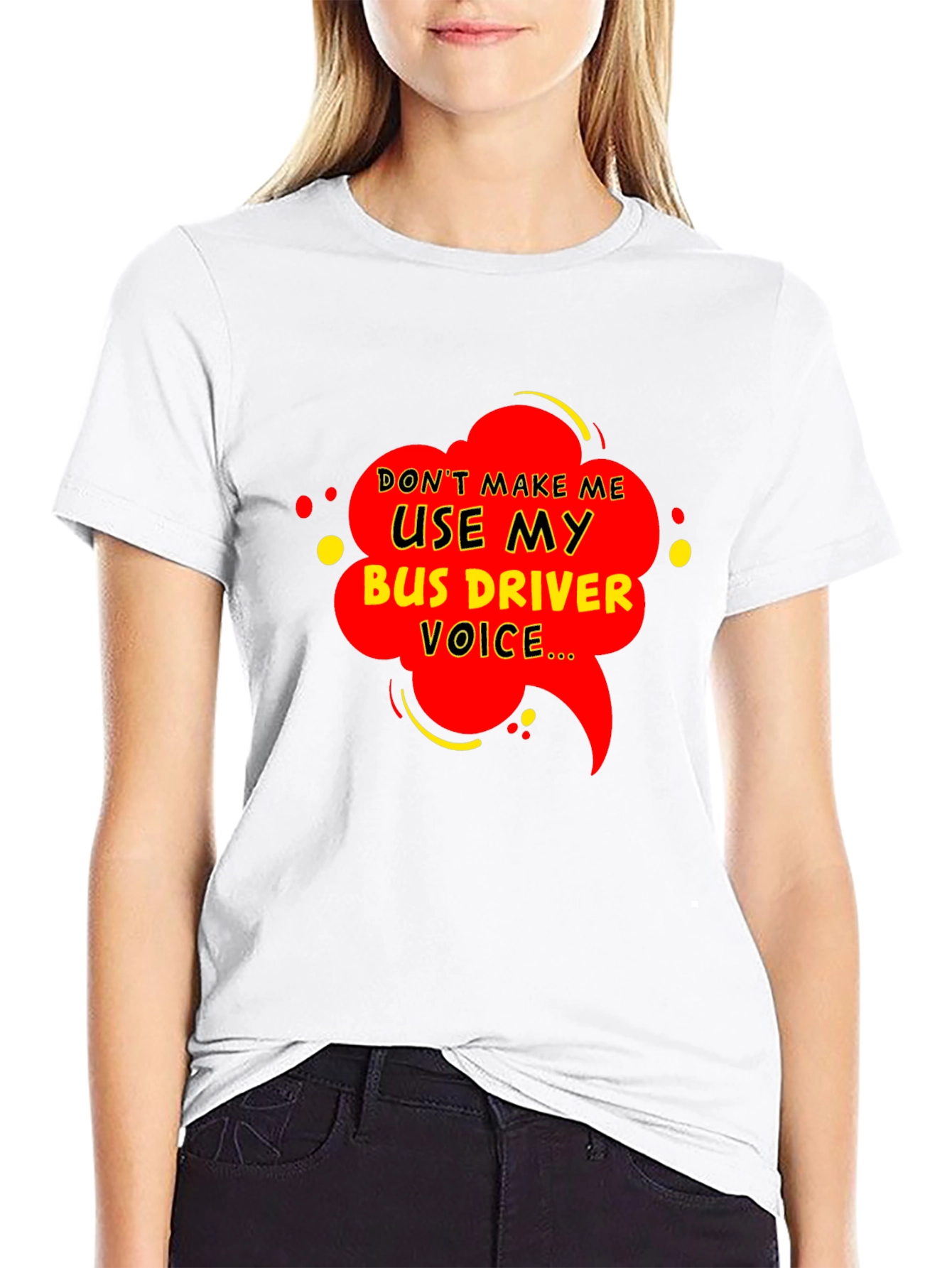 Bus Driver Voice T-Shirt - Funny Graphic Tee