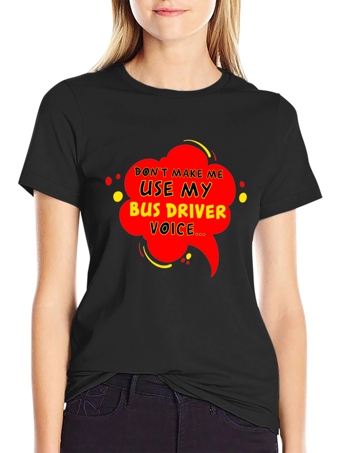 Bus Driver Voice T-Shirt - Funny Graphic Tee
