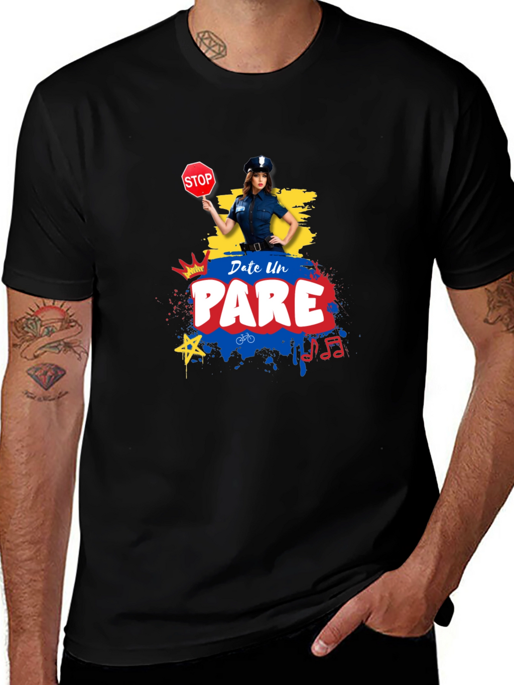 Date Un Pare Funny Graphic T-Shirt