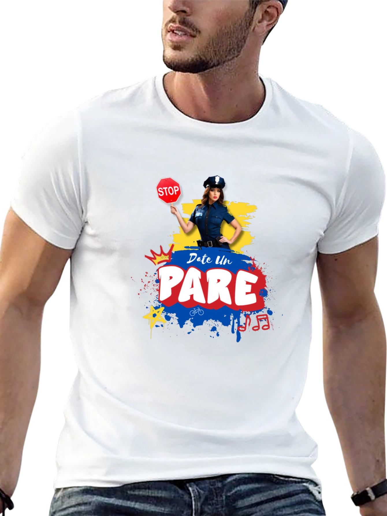 Date Un Pare Funny Graphic T-Shirt