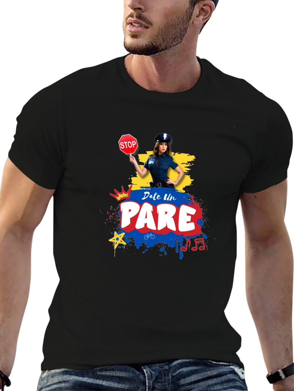 Date Un Pare Funny Graphic T-Shirt