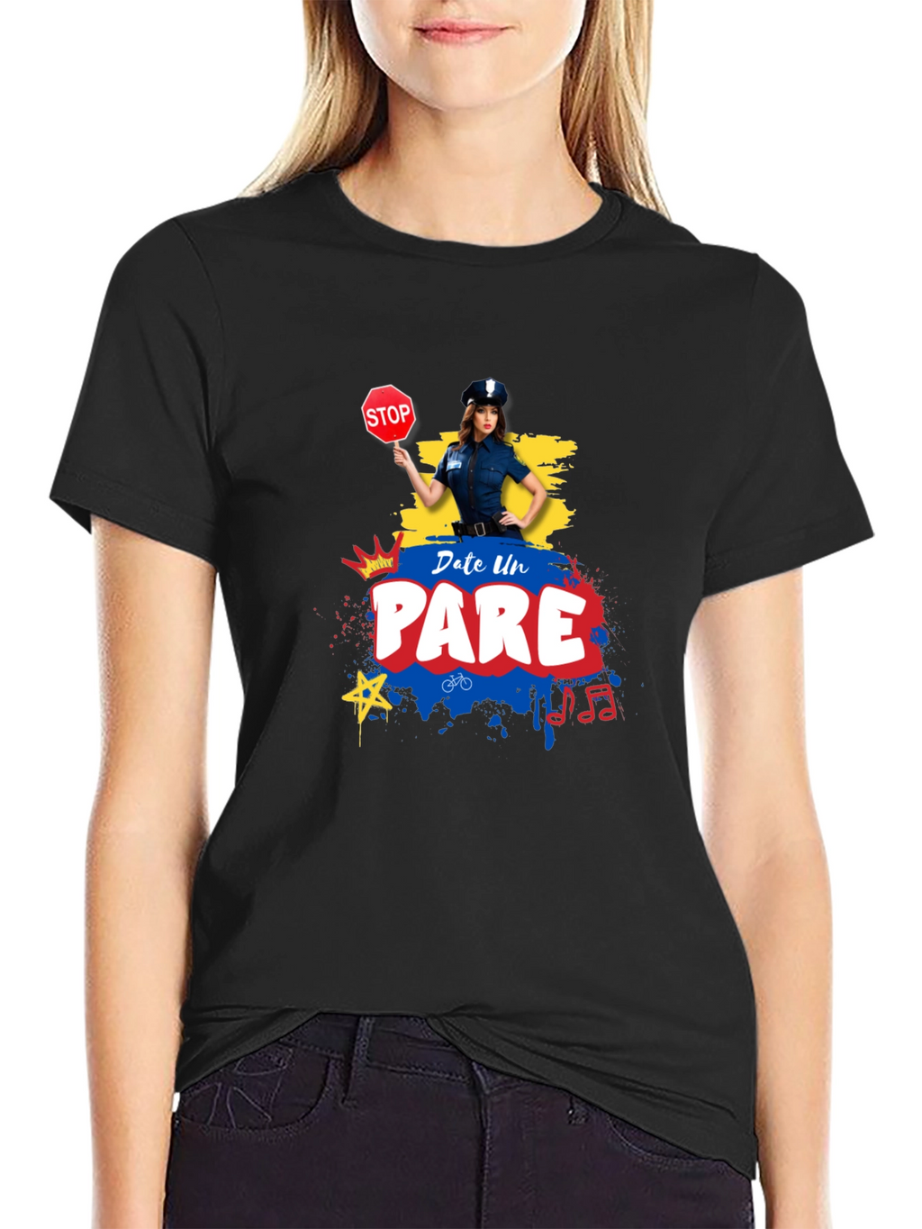 Date Un Pare Funny Graphic T-Shirt