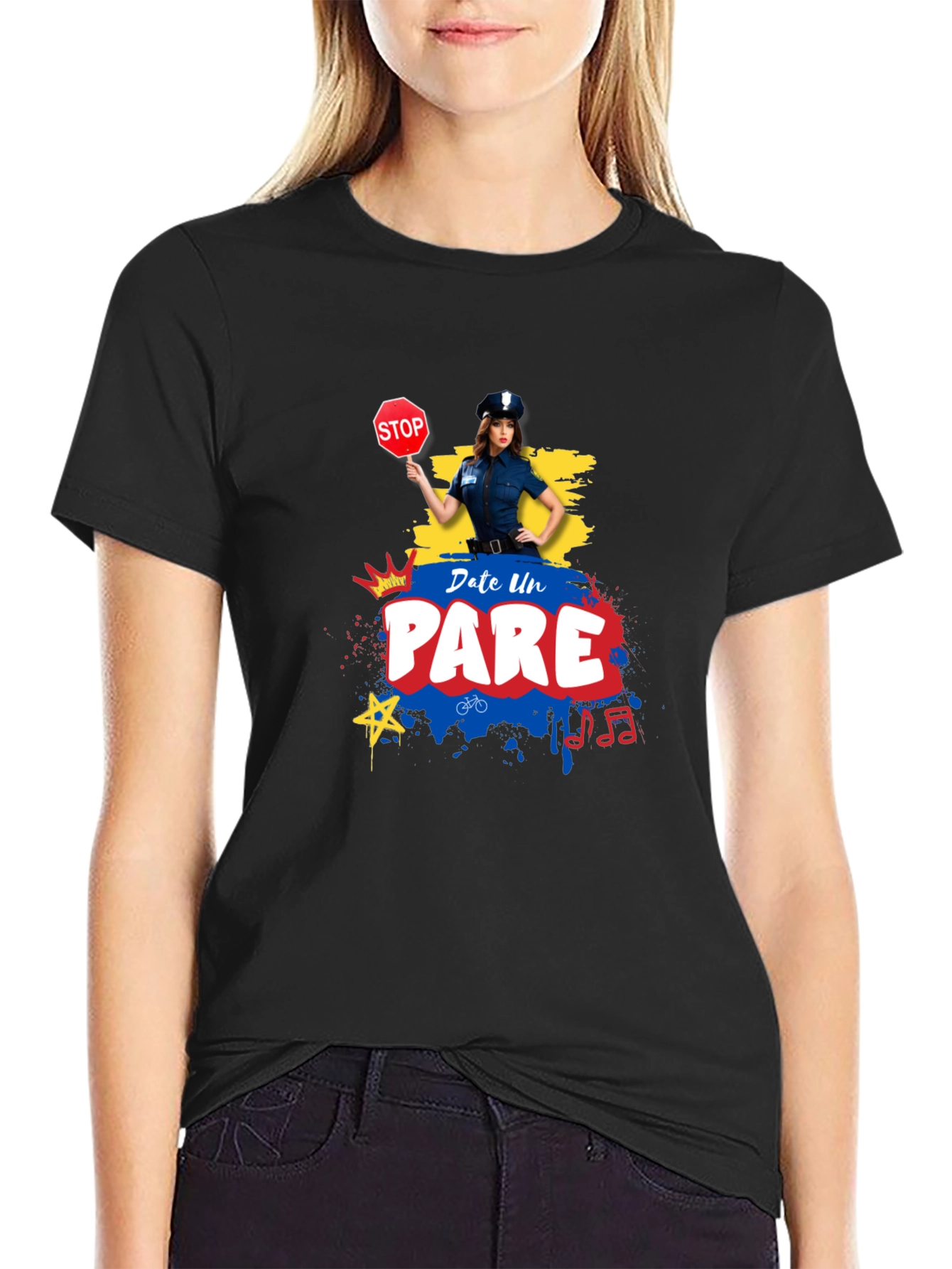Date Un Pare Funny Graphic T-Shirt