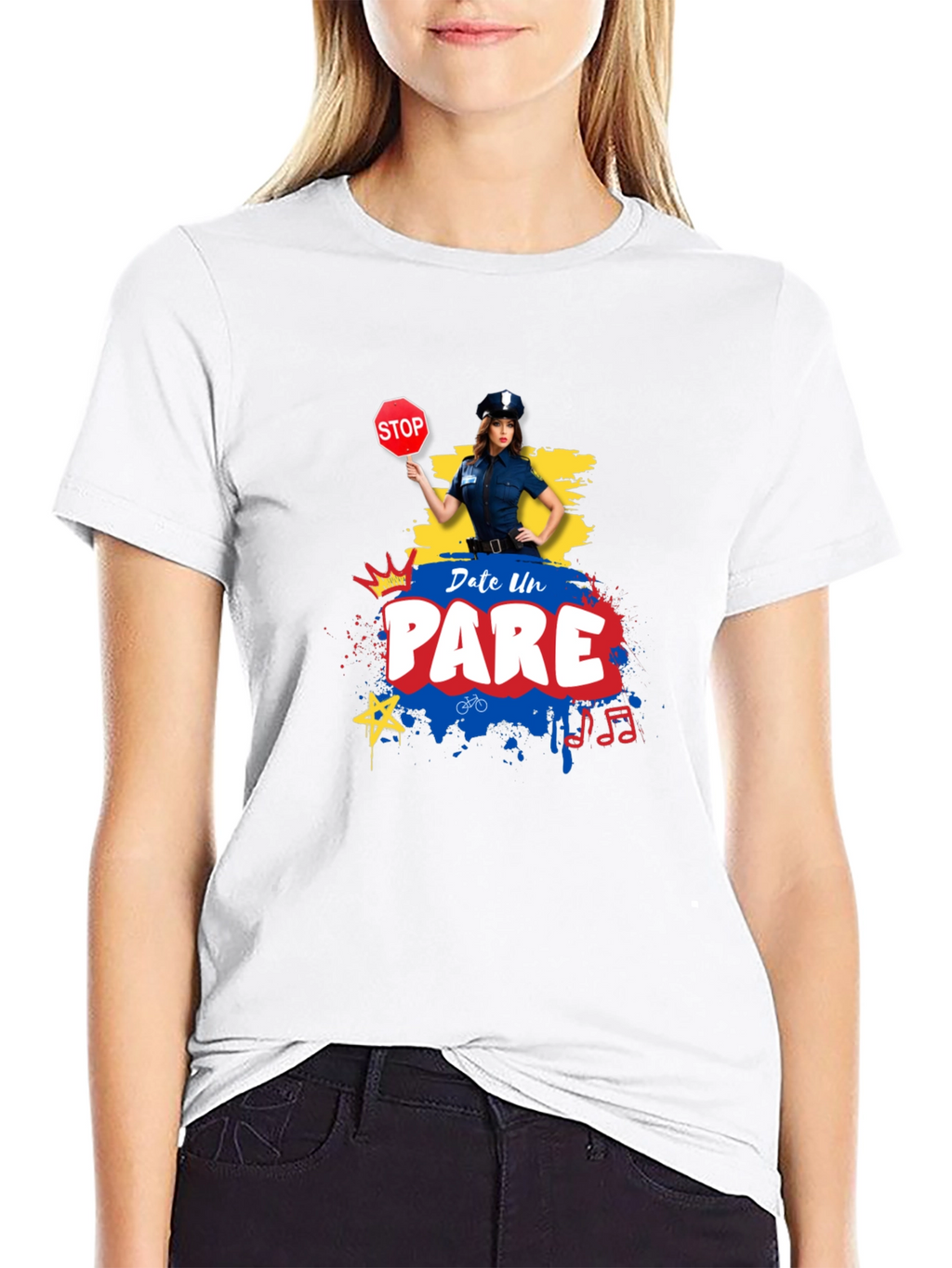Date Un Pare Funny Graphic T-Shirt