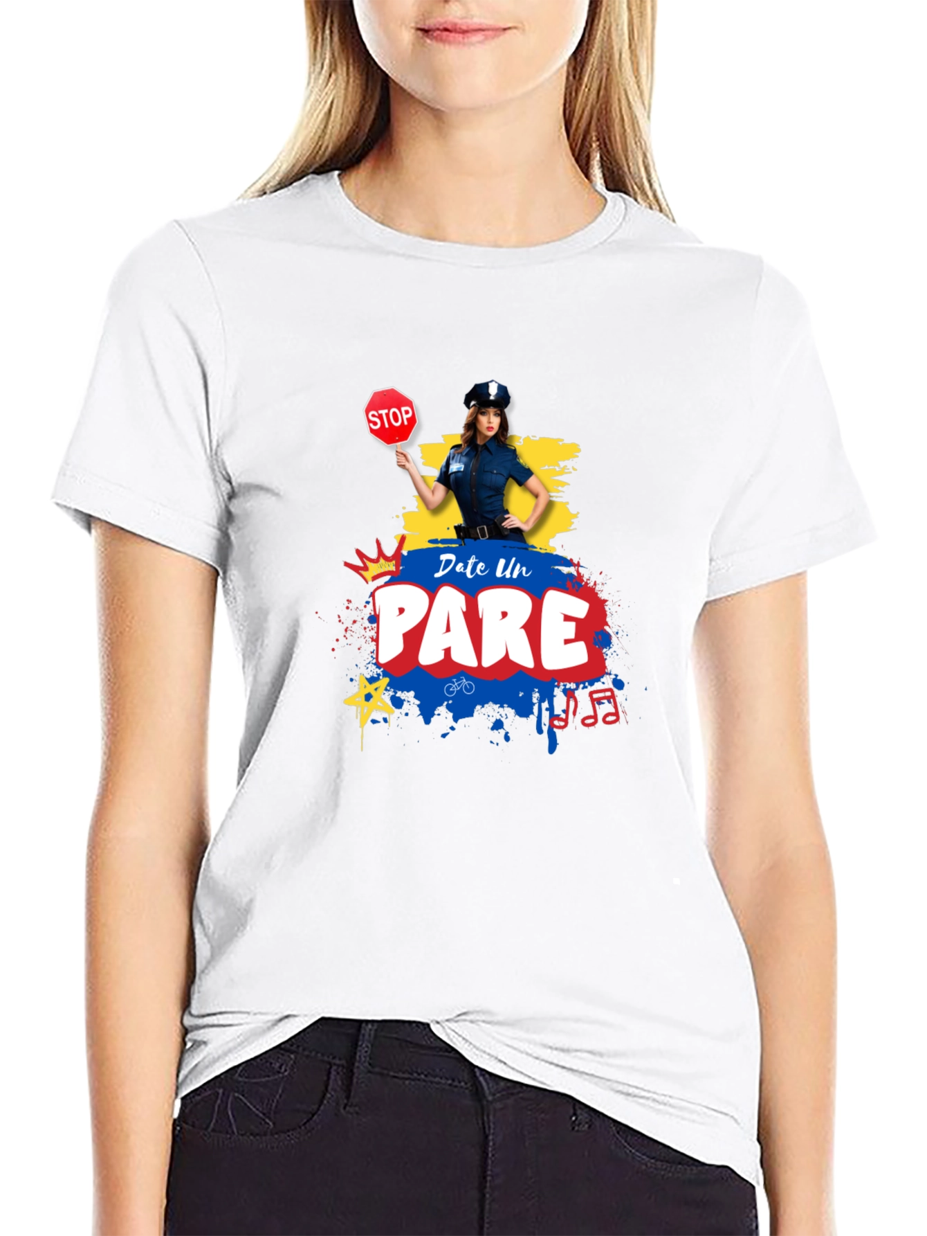 Date Un Pare Funny Graphic T-Shirt