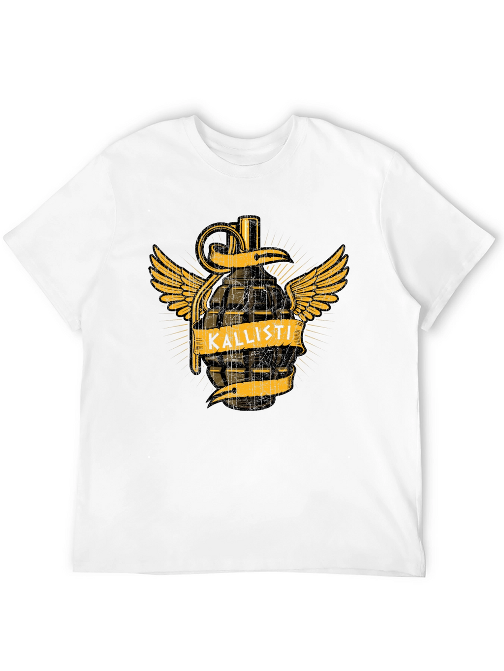 Kallisti Grenade Wings Graphic T-Shirt